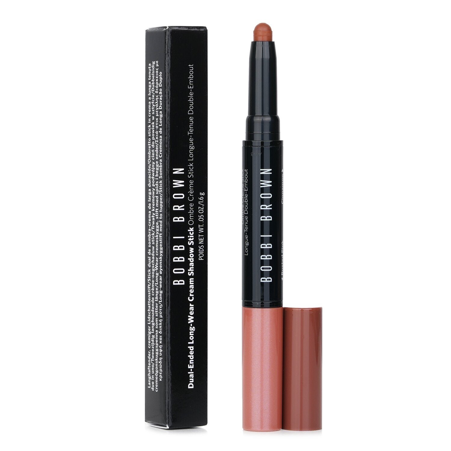 Dual Ended Long Wear Cream Shadow Stick - # Rusted Pink / Cinnamon من Bobbi Brown - صورة 2