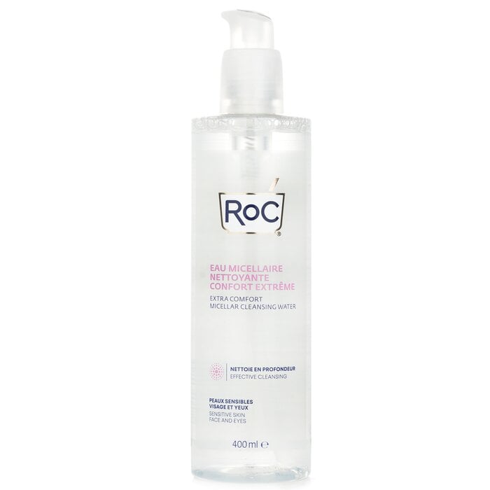 ماء منظف ميسيلار مريح (للبشرة الحساسة والوجه والعيون) 400ml/13.52oz من ROC - صورة 1