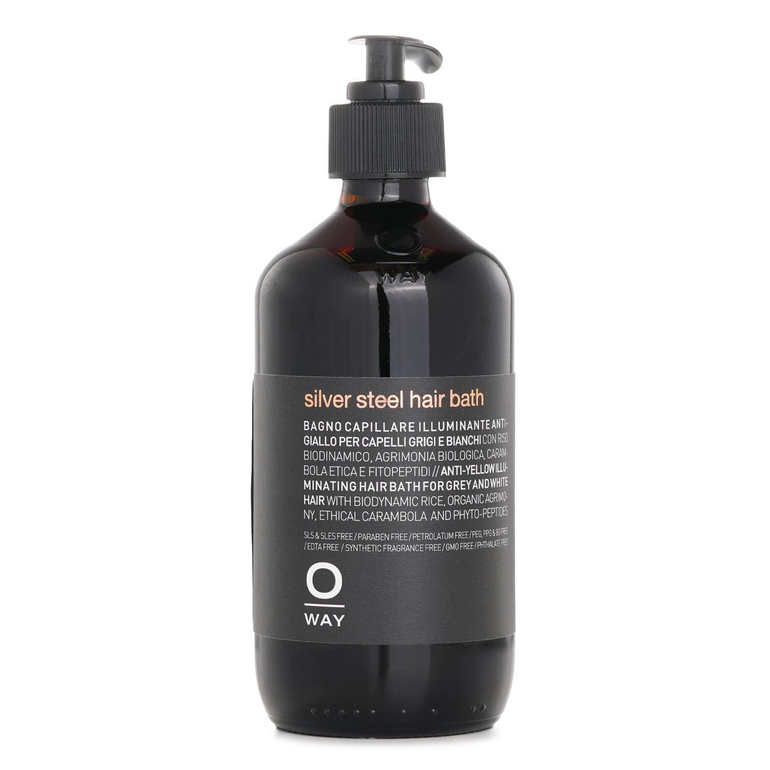 Silver Steel Hair Bath by Oway - Image 2