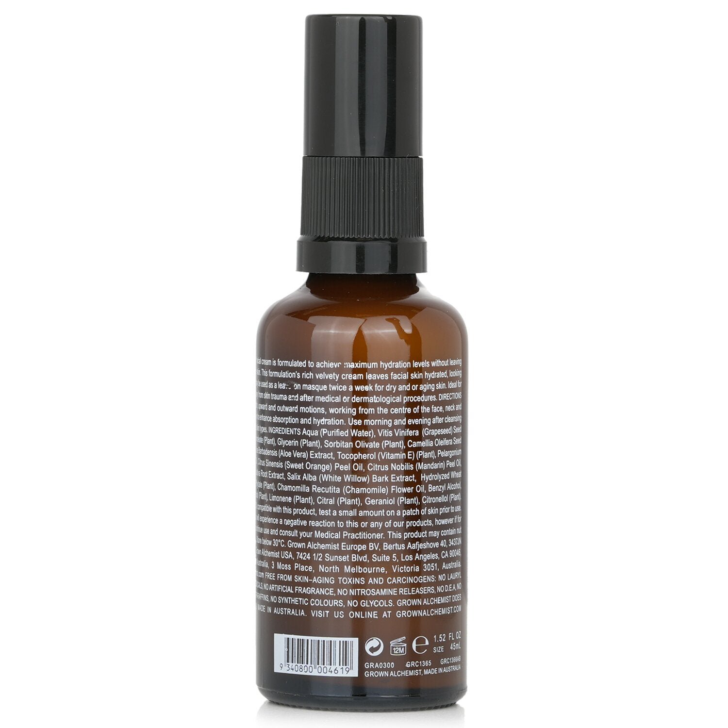 كريم علاجي مرمم بالكاميريا وإبرة الراعي Hydra-Repair من Grown Alchemist - صورة 3