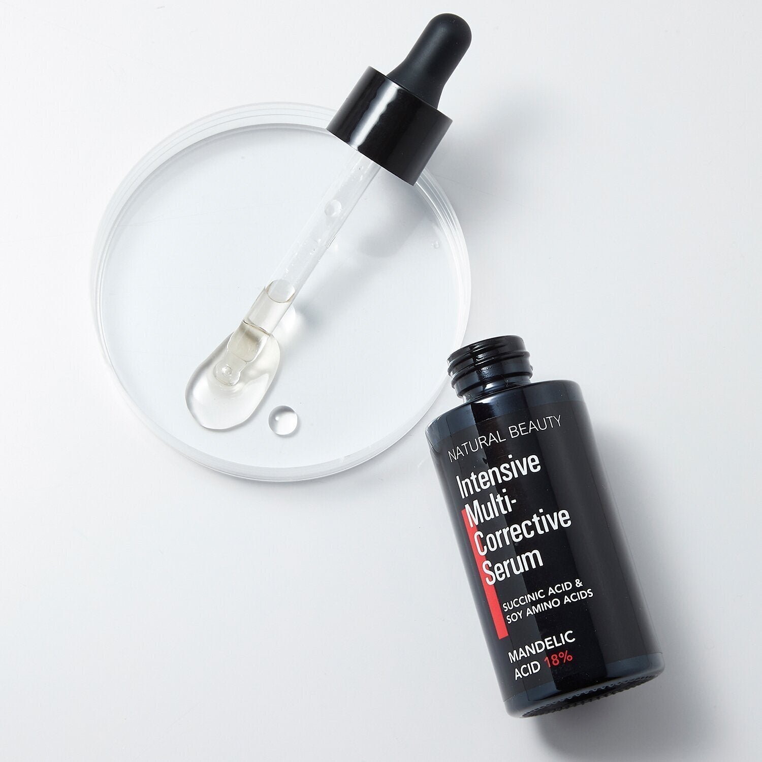 Intensive Multi-Corrective Serum - Mandelic Acid 18% (Exp Date: 12/2025) by Natural Beauty - Image 3