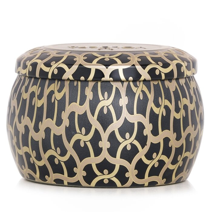 Mini Tin Candle - Suede Noir 113g/4oz by Voluspa - Image 3