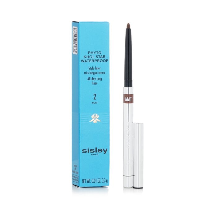 قلم محدد للعيون مقاوم للماء Phyto Khol Star - # غير لامع 2 Tonka 0.3g/0.01oz من Sisley - صورة 2