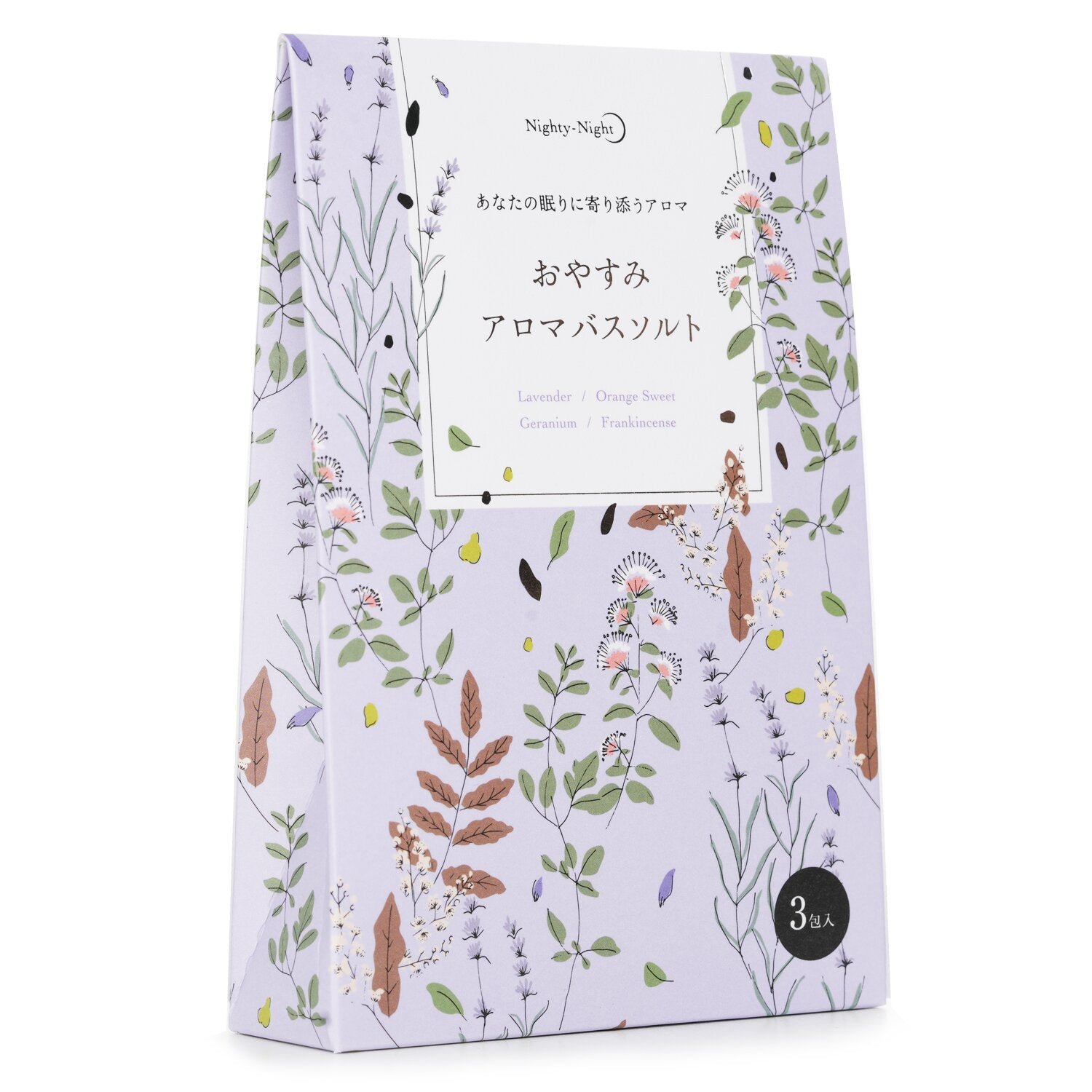 Nighty-Night Aroma Bath Salt - Lavender, Orange Sweet, Geranium. Frankincense من Daily Aroma Japan - صورة 2