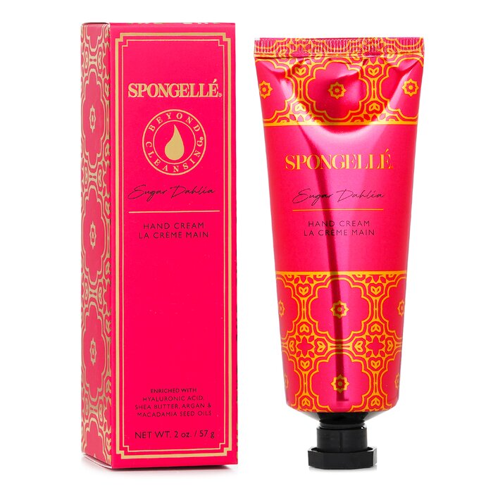 Hand Cream - Sugar Dahlia 57g/2oz by Spongelle - Image 2