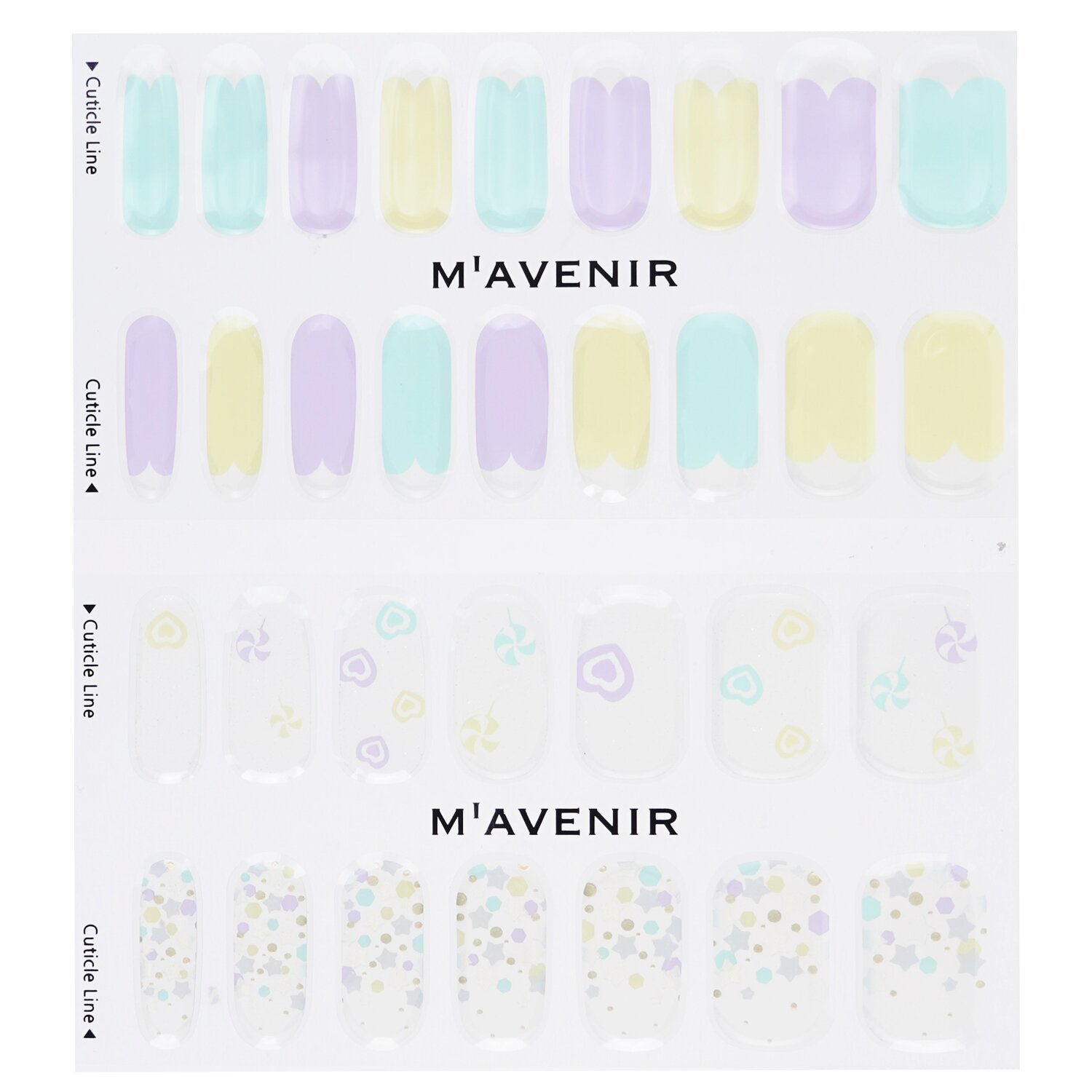 ملصق الأظافر (ألوان متنوعة) - # Candy Pop Nail من Mavenir - صورة 2