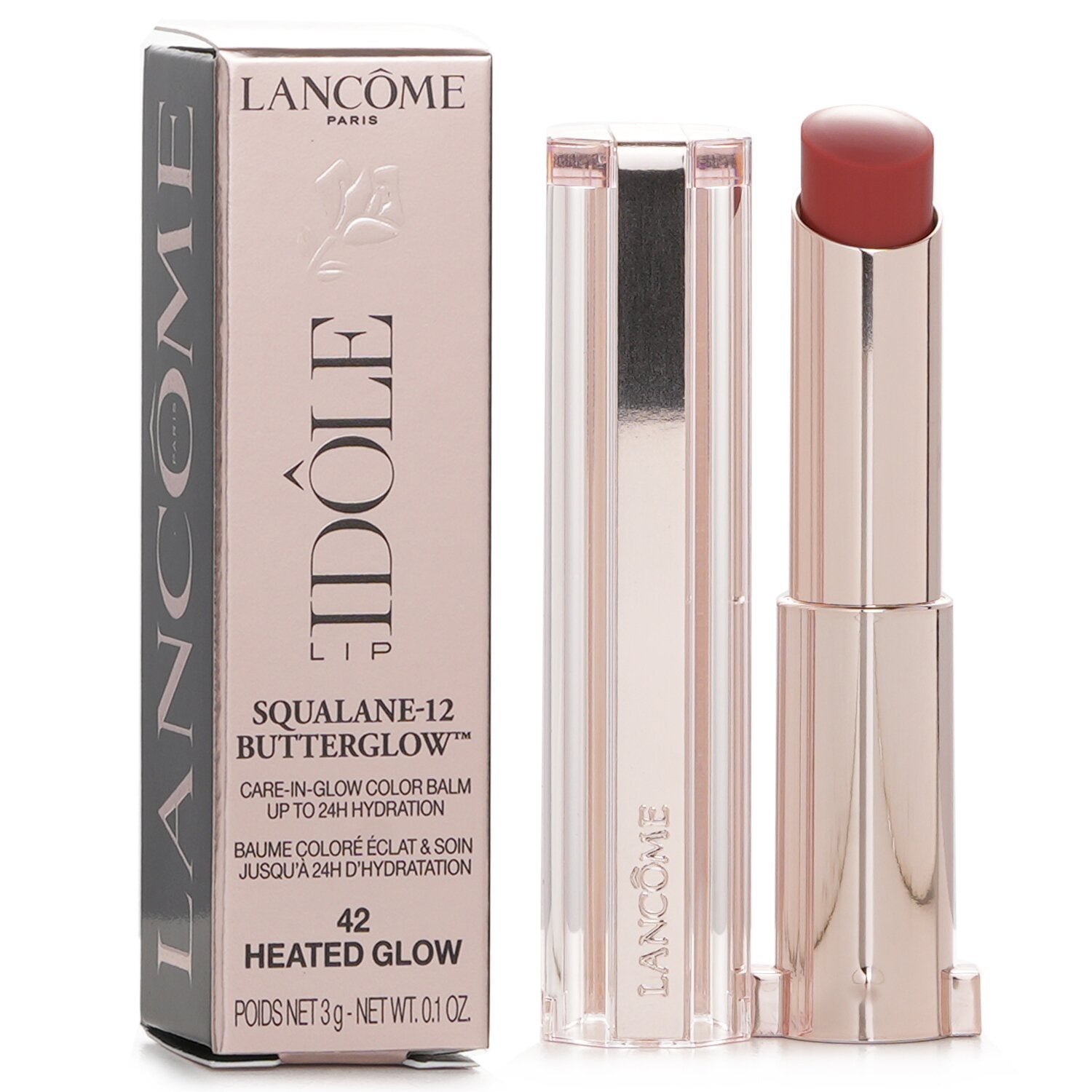 Lip Idôle Butterglow Color Balm - # 42 Heated Glow by Lancome - Image 2