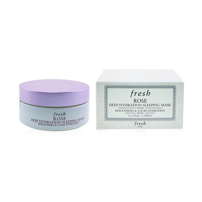 ماسك نوم مرطب Rose Deep 2x35ml/1.18oz من Fresh - صورة 2