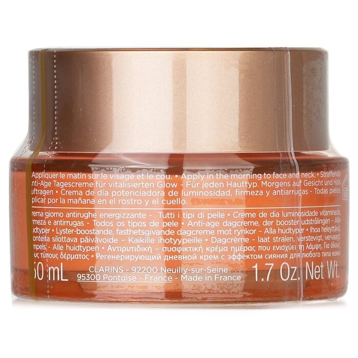 كريم نهاري مضاد للتجاعيد ومعزز للإشراقة لشد إضافي 50ml/1.7oz من Clarins - صورة 3