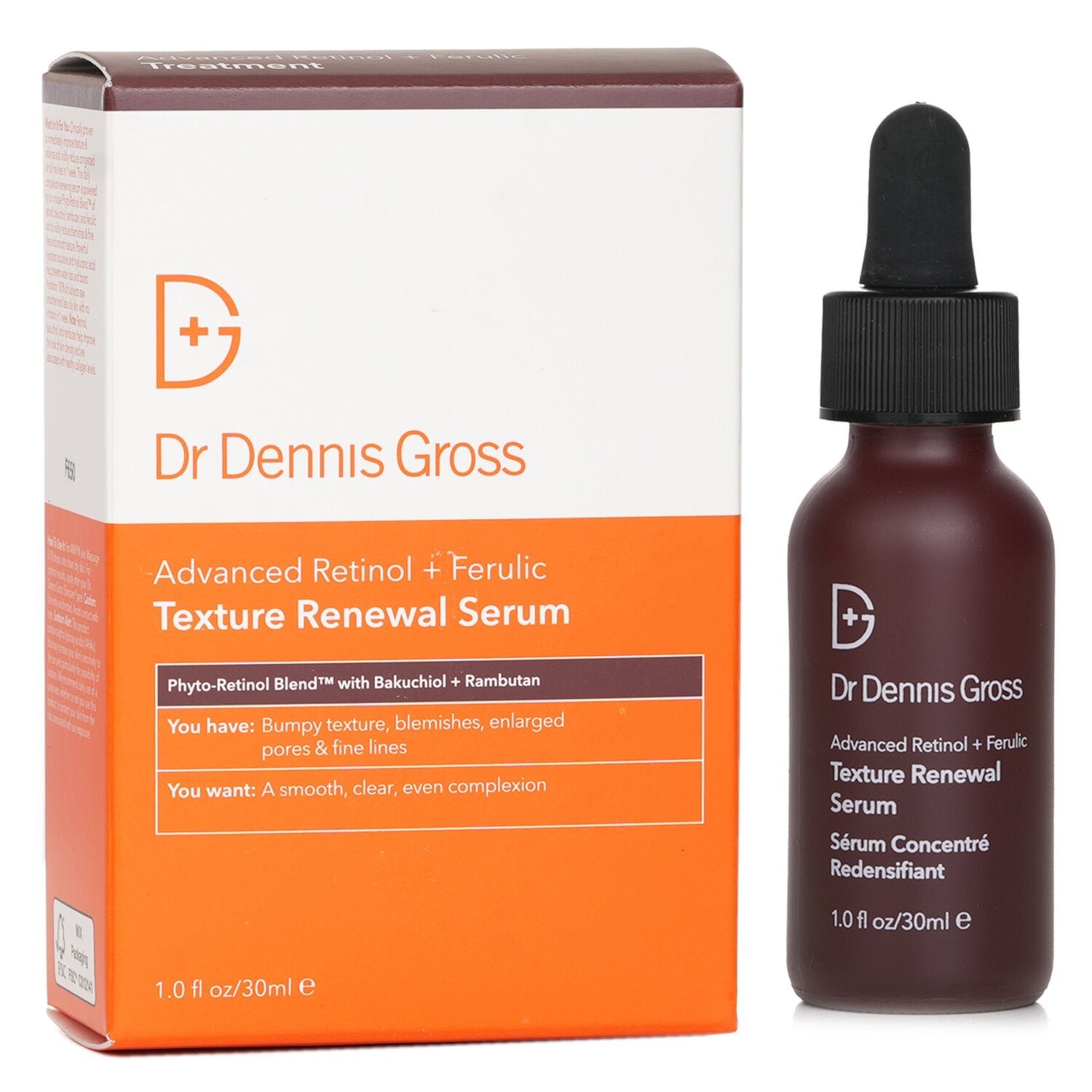 Advanced Retinol + Ferulic Texture Renewal Serum by Dr Dennis Gross - Image 2