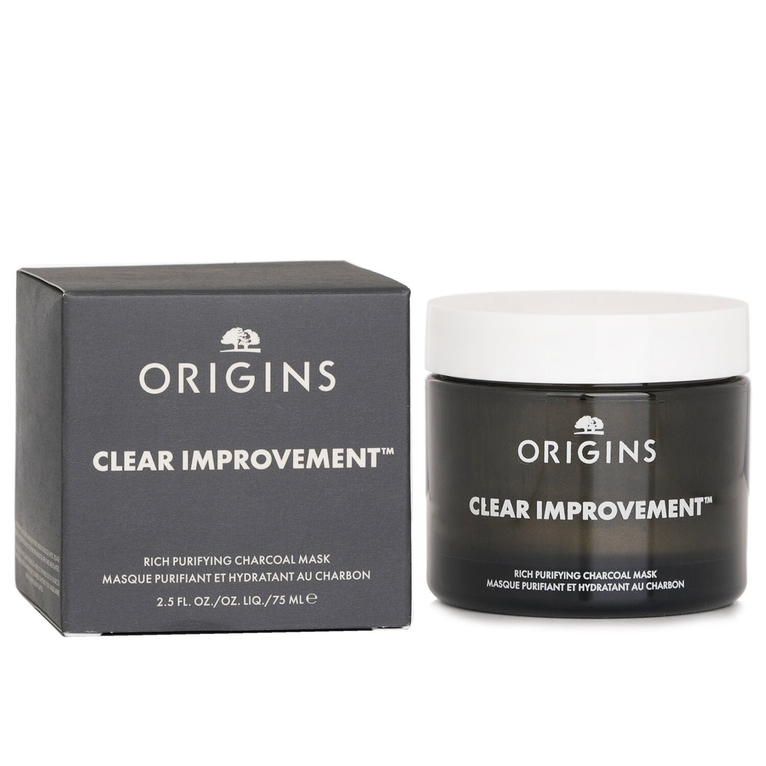 Clear Improvement Rich Purifying Charcoal Mask من Origins - صورة 2