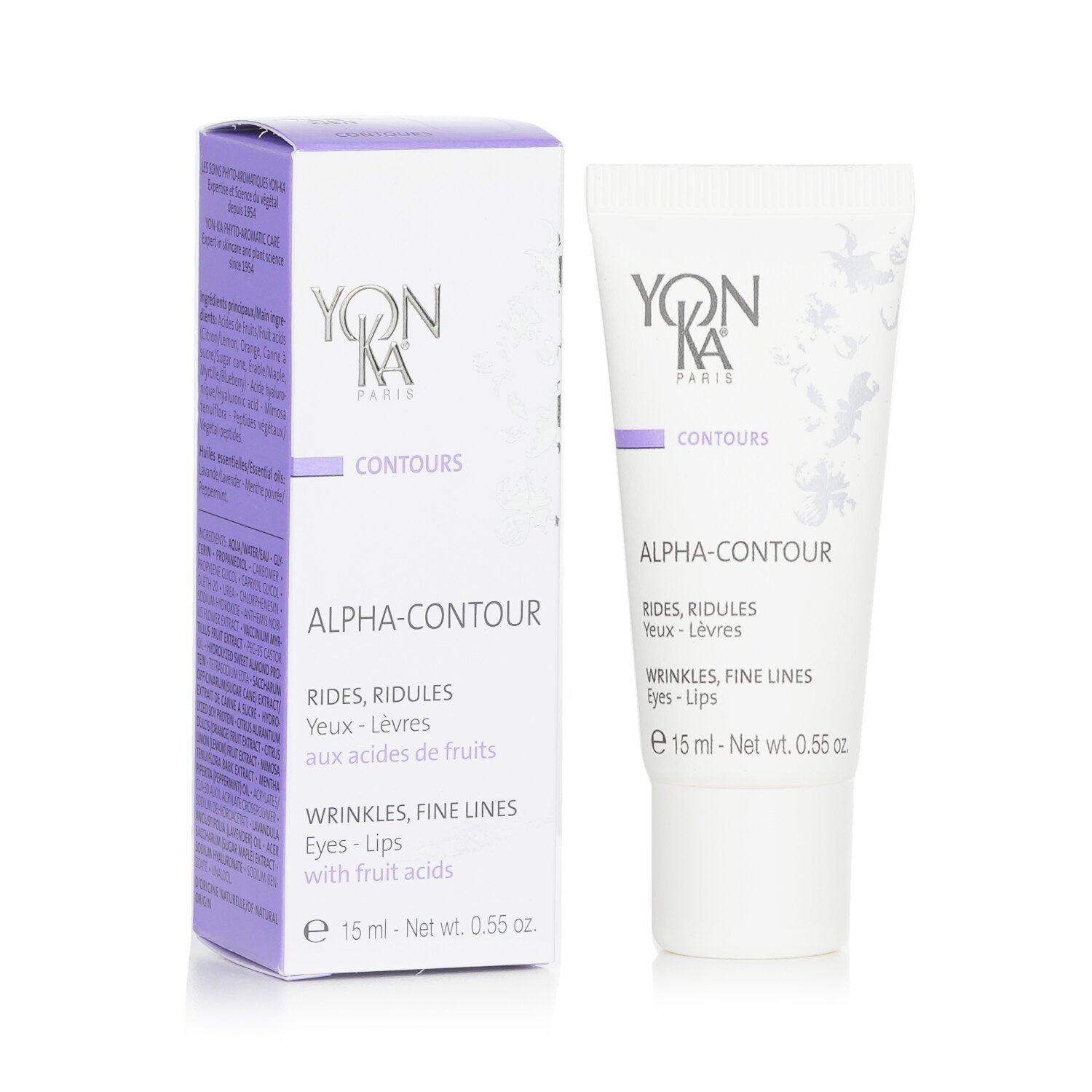 Contours Alpha-Contour With Fruit Acids -Wrinkle, Fine Line (For Eyes & Lips) من Yonka - صورة 2