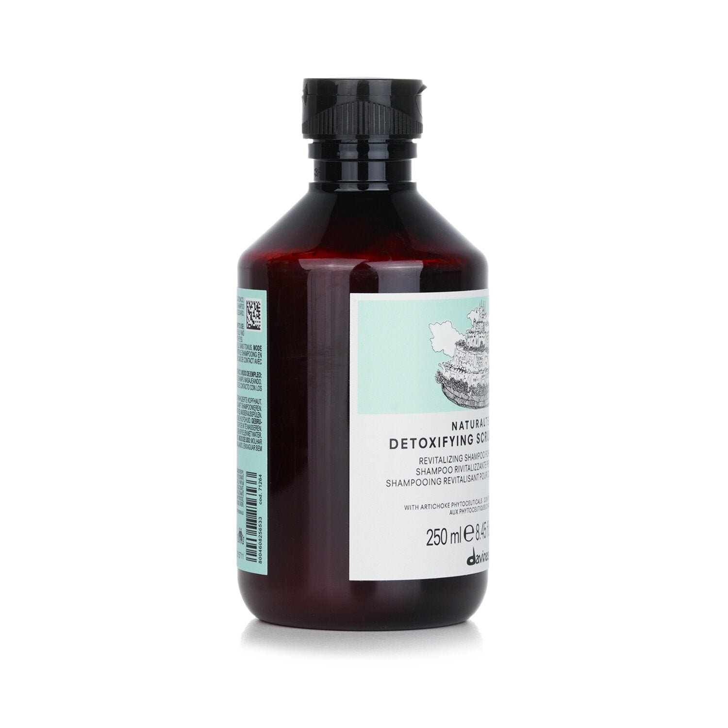 Natural Tech شامبو مقشر مزيل للسموم (لفروة الرأس الضعيفة) من Davines - صورة 2