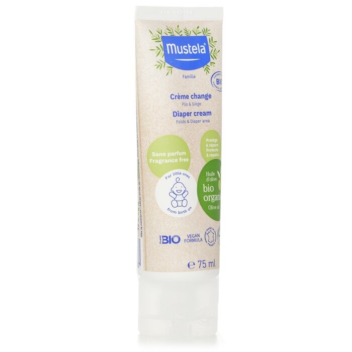 Bio Organic Diaper Cream 75ml by Mustela - Image 2