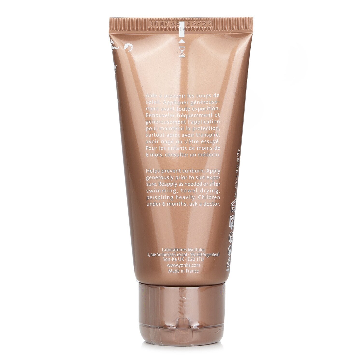 Solar Care Sunscreen Cream High Protection SPF 50 UVA/UVB by Yonka - Image 3