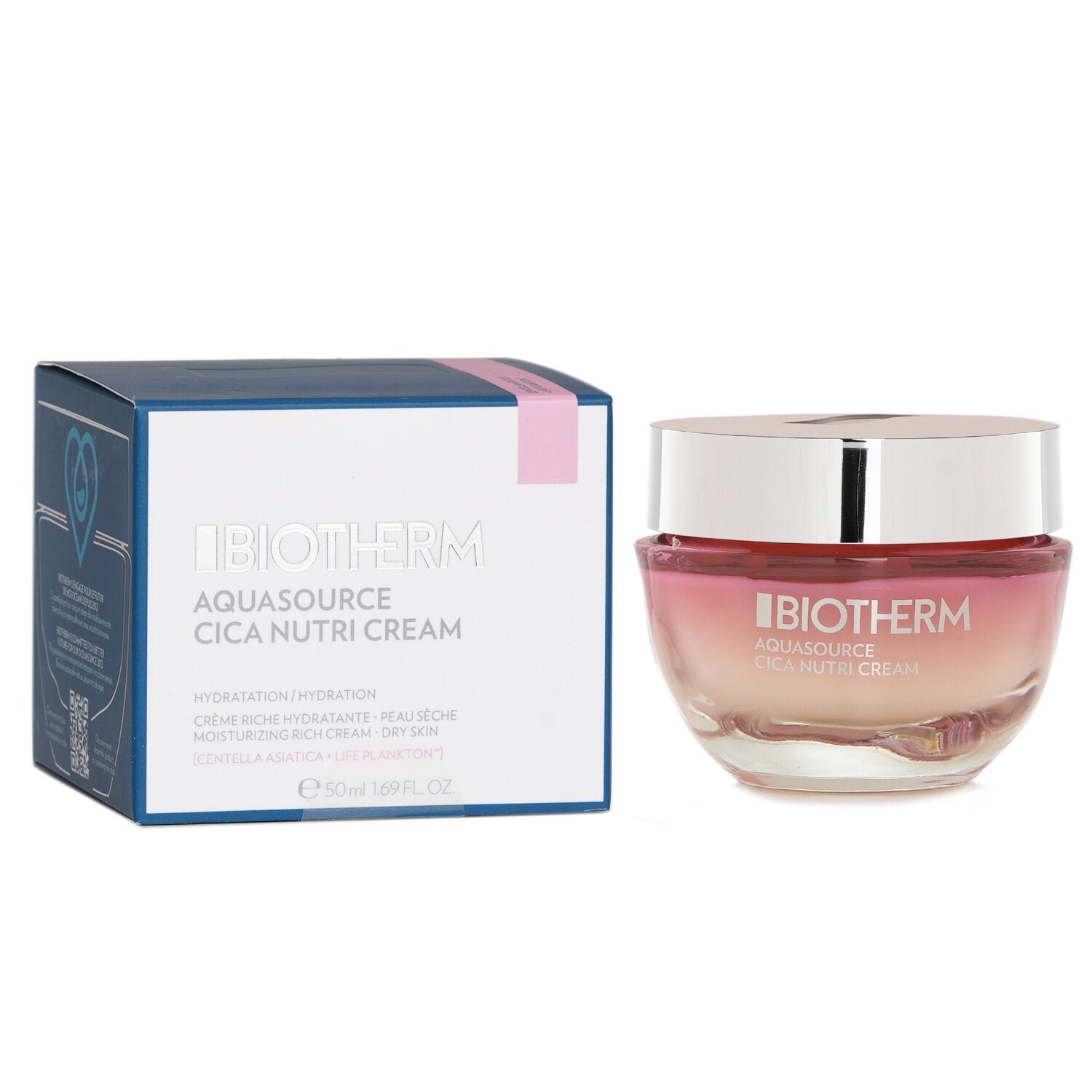 Aquasource Cica Nutri Cream - For Dry Skin by Biotherm - Image 2