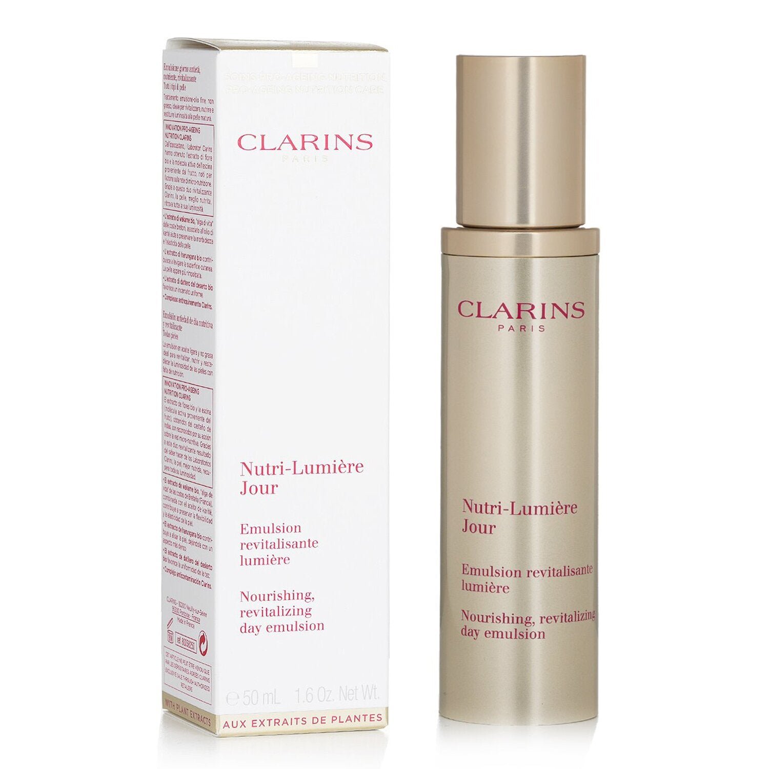 مستحلب نهاري مجدد ومغذٍ Nutri-Lumiere من Clarins - صورة 2
