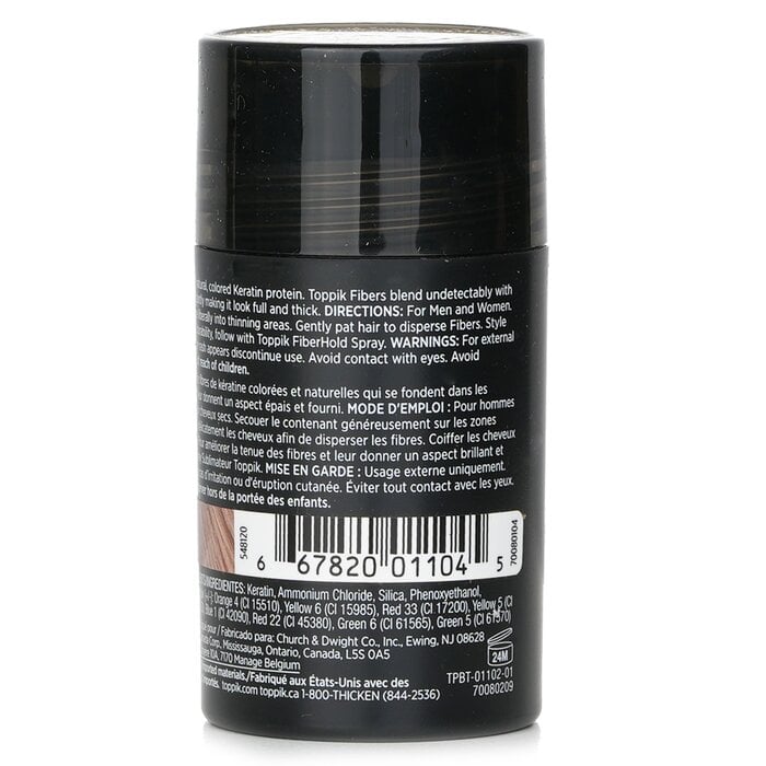 Hair Building Fibers - # Light Brown 12g/0.42oz by Toppik - Image 3