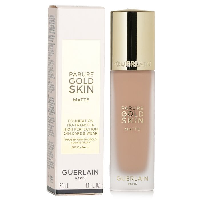 كريم الأساس Parure Gold Skin Matte SPF15 - بارد # 1C 35ml/1.1oz من Guerlain - صورة 2