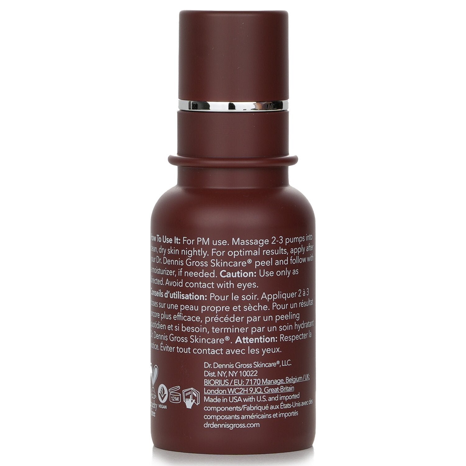 علاج ليلي للتجاعيد Advanced Retinol + Ferulic من Dr Dennis Gross - صورة 3