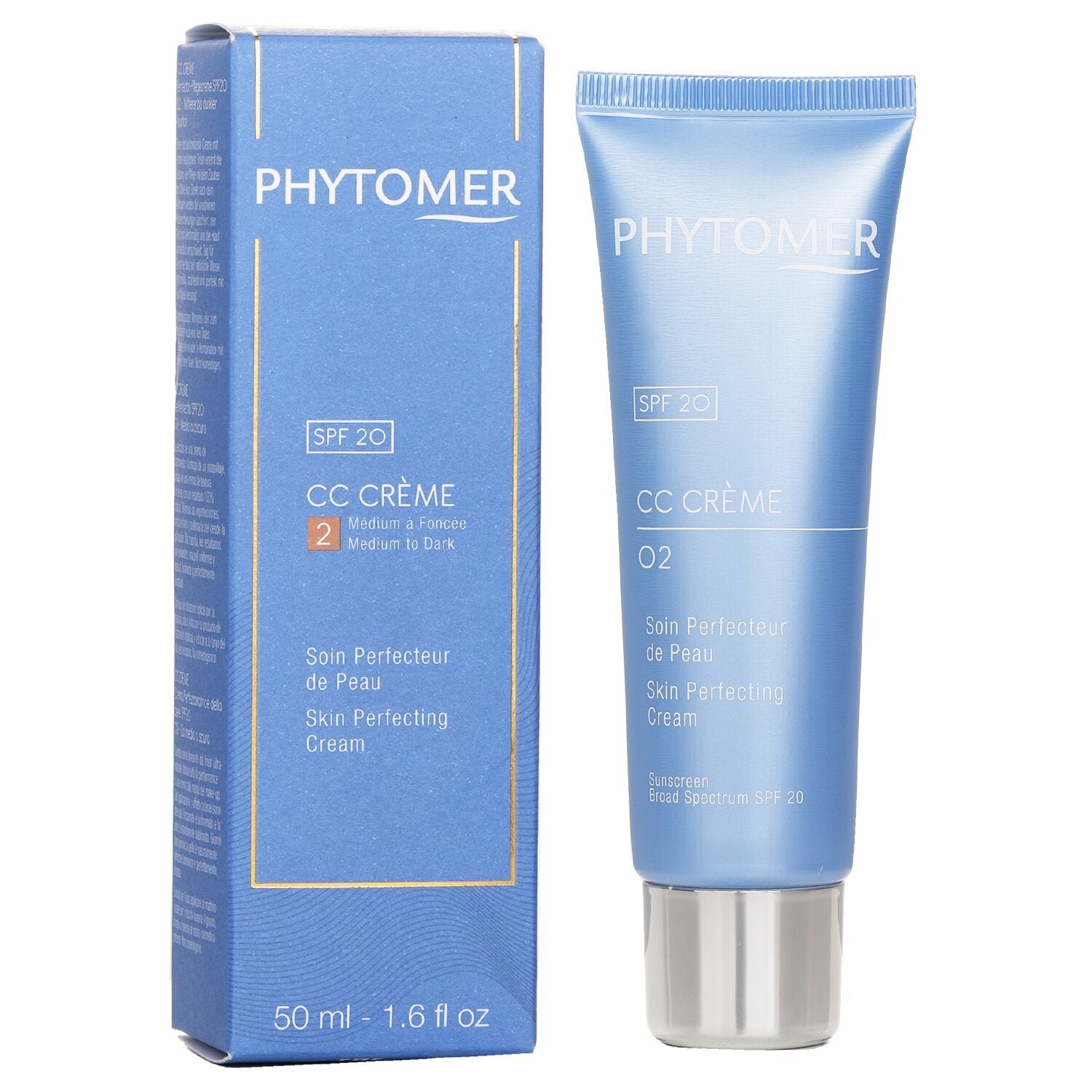 CC Creme Skin Perfecting Cream SPF 20 - #Medium to Dark by Phytomer - Image 2