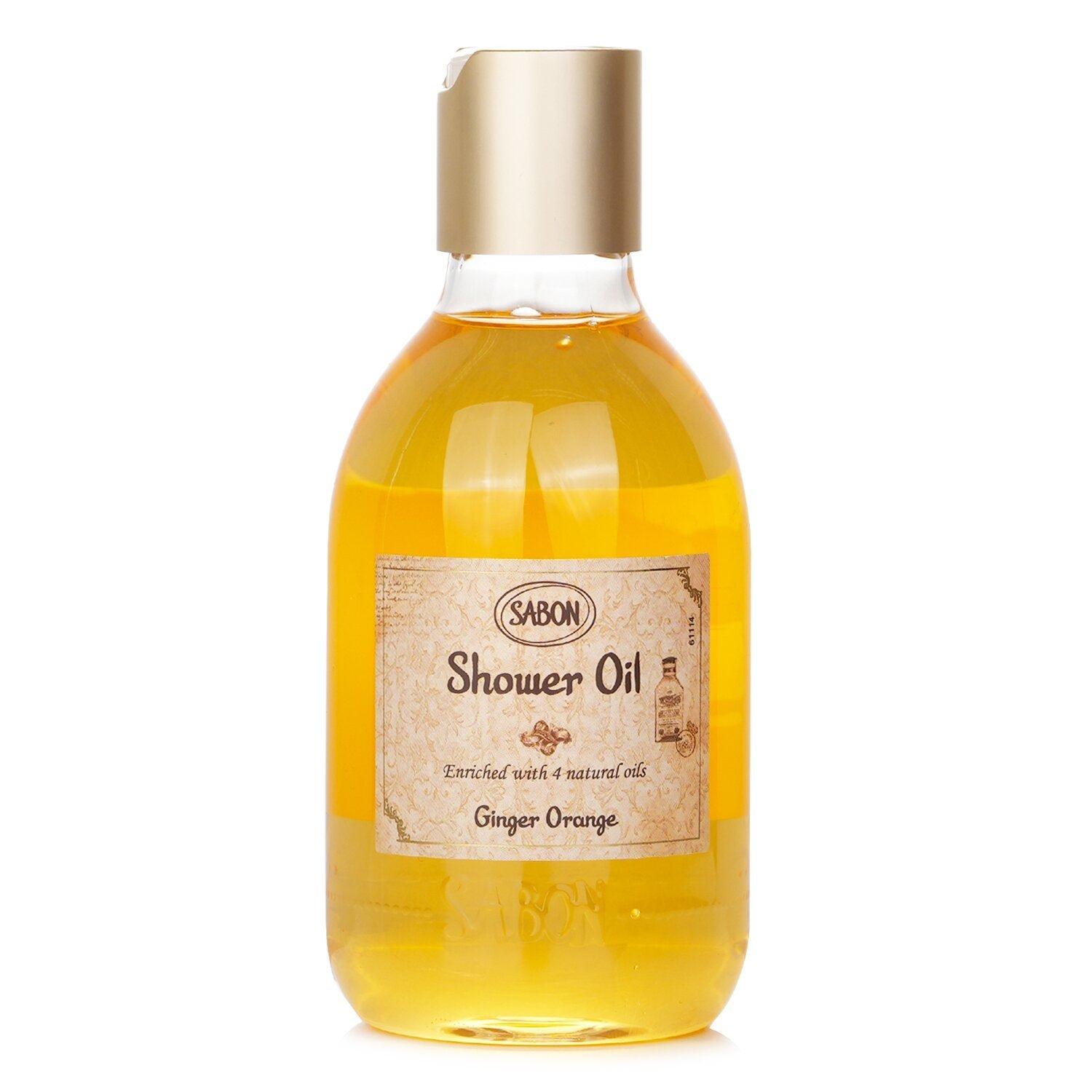 Shower Oil - Ginger Orange (Plastic Bottle) by Sabon - Image 1