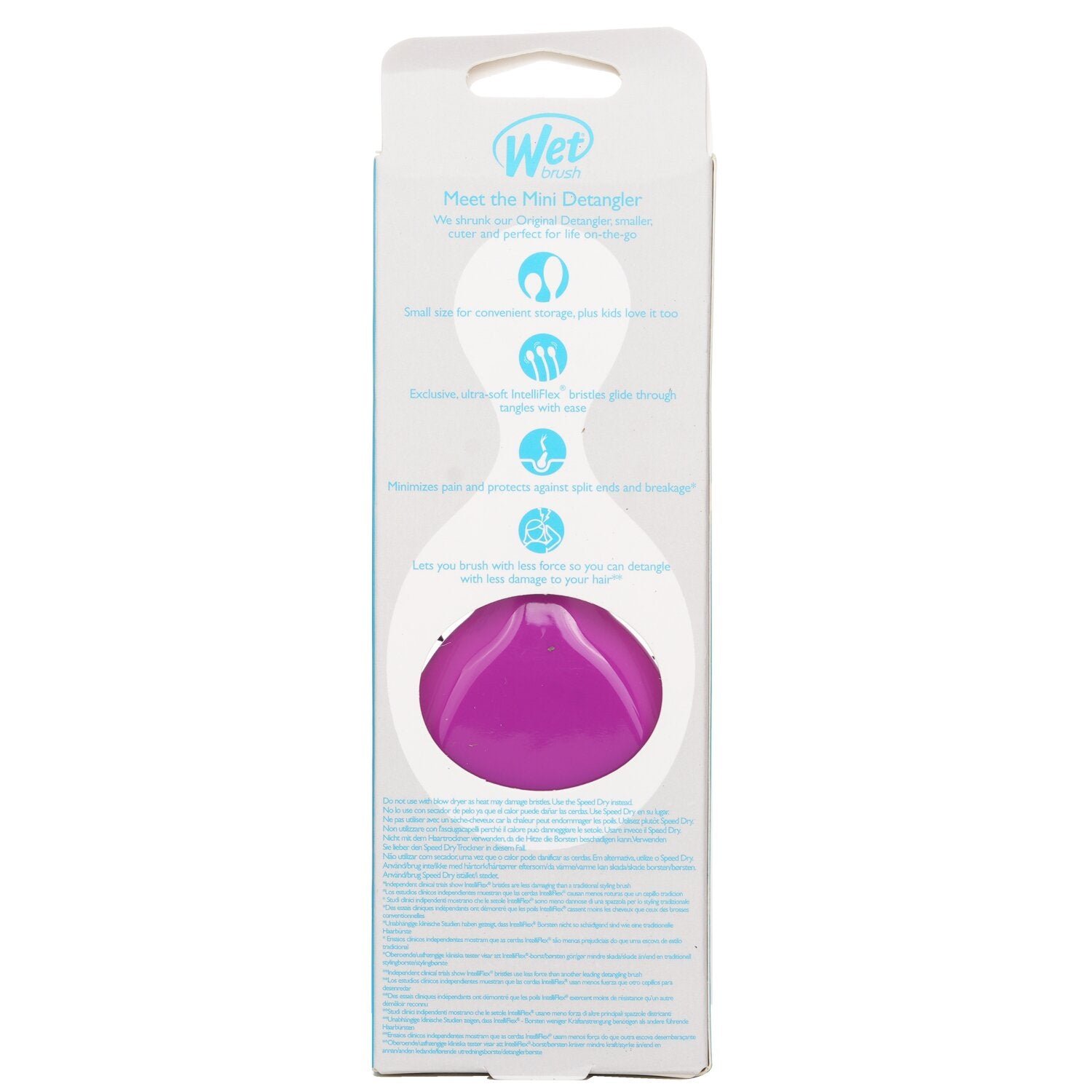 مستحضر صغير لفك تشابك الشعر - # أرجواني من Wet Brush - صورة 3