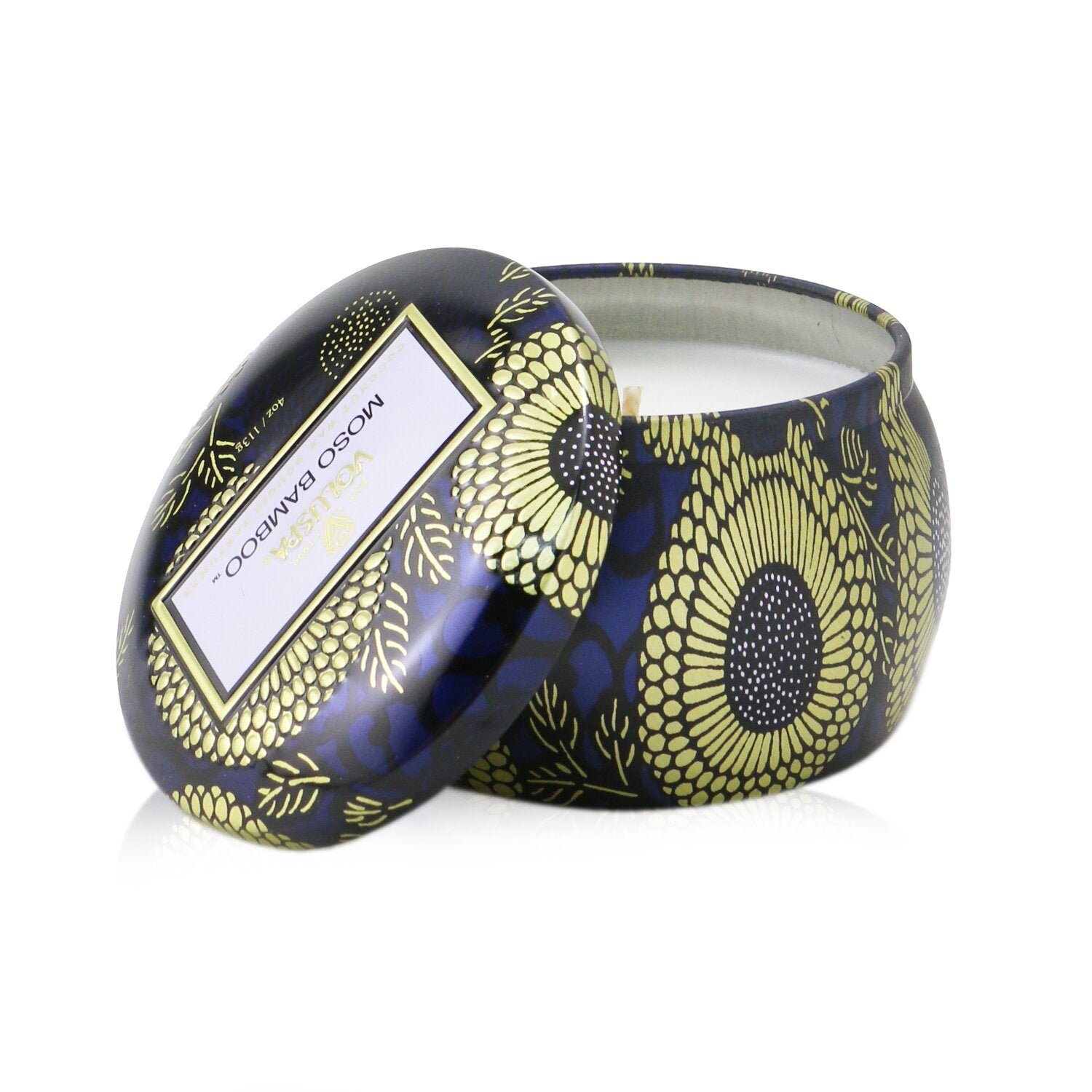 Mini Tin Candle - Moso Bamboo by Voluspa - Image 1