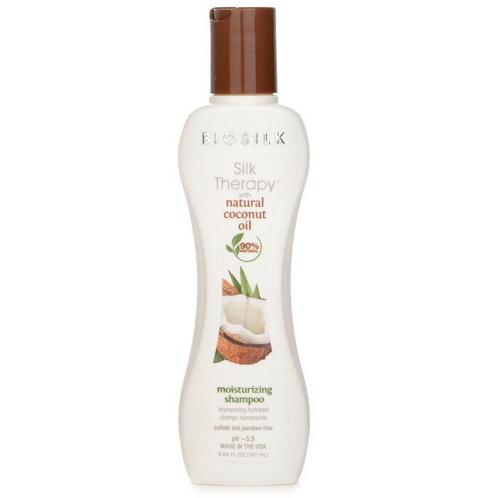 علاج حريري بشامبو جوز الهند وبلسم مرطب 167ml/5.64oz من BioSilk - صورة 1