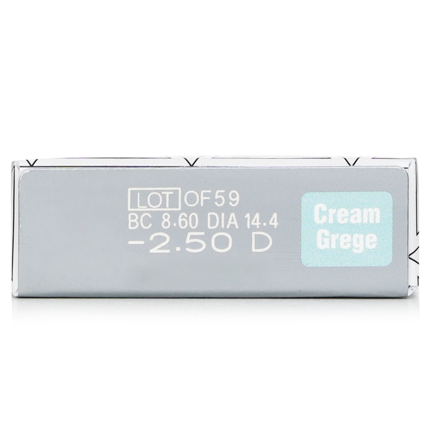 Lilmoon Cream Grege 1 Day Color Contact Lenses - - 2.50 من Pia - صورة 2