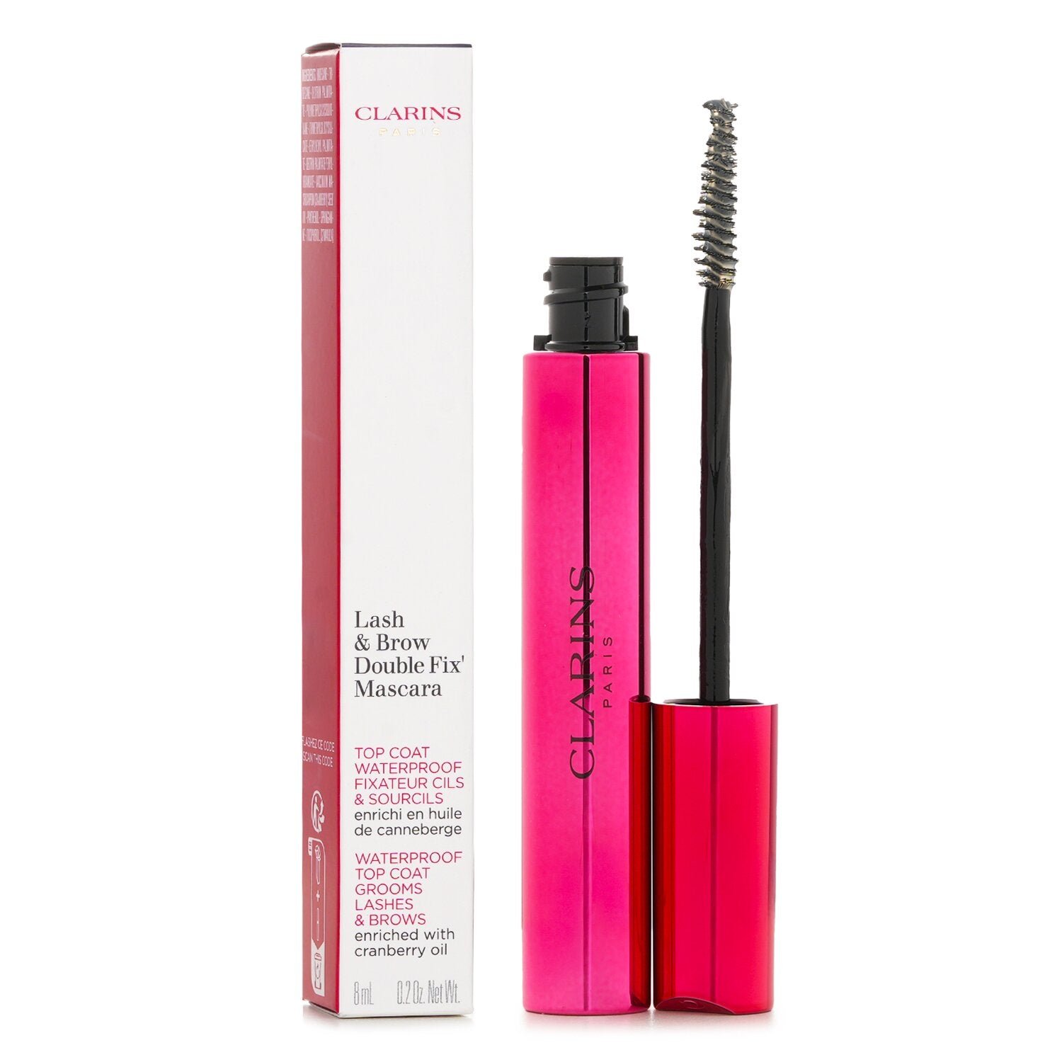 Lash & Brow Double Fix' Mascara - # Clear(Random Packaging) من Clarins - صورة 2