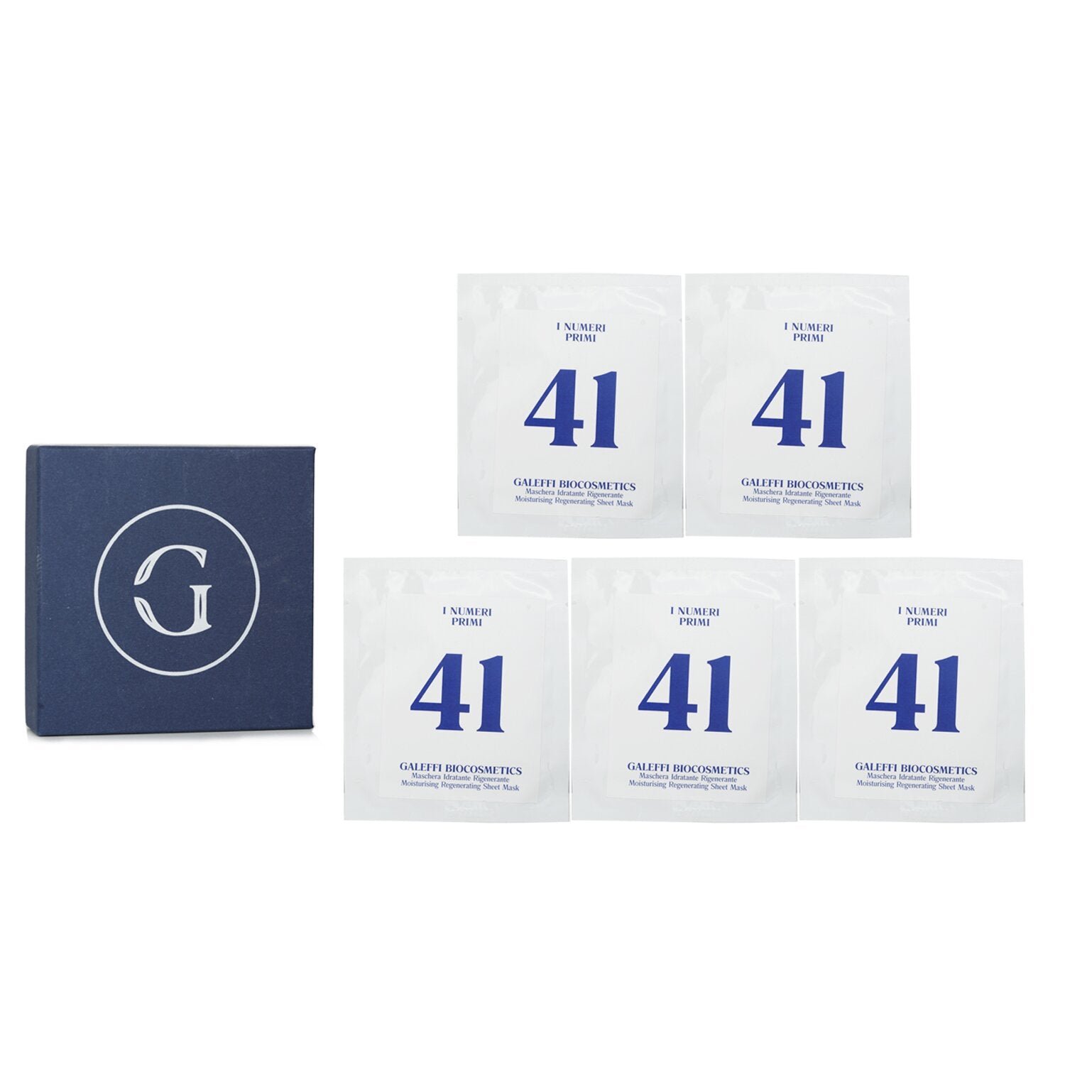N.41 Moisturising Regenerating Sheet Mask by I Numeri Primi - Image 1
