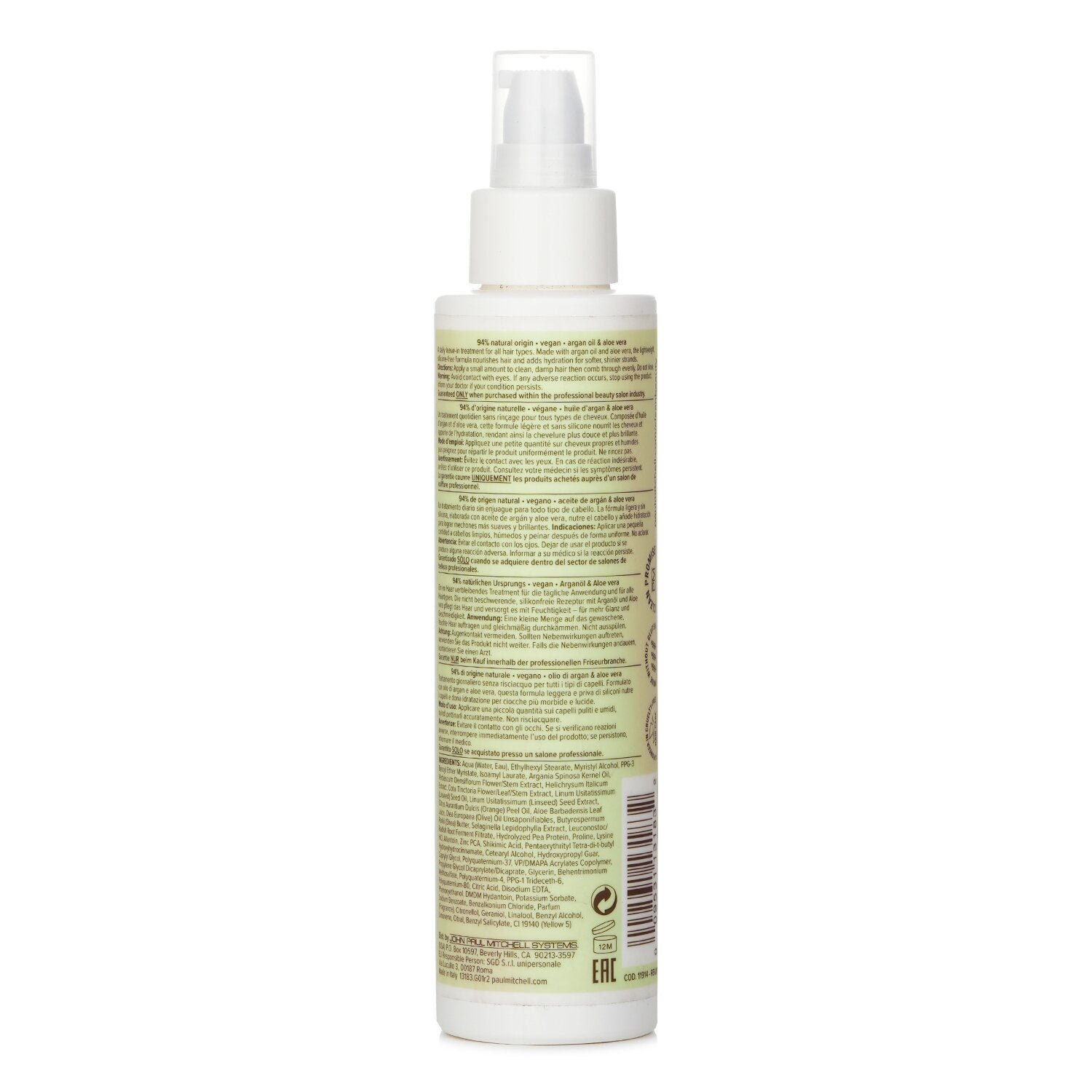 علاج يومي يترك على الشعر Clean Beauty من Paul Mitchell - صورة 3