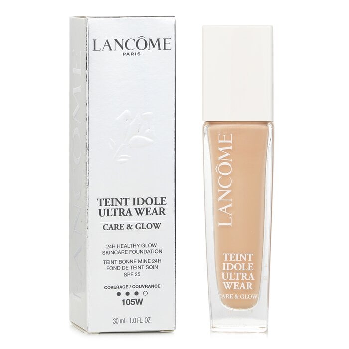 أساس Teint Idole Ultra Wear Care & Glow SPF 25 - # 105W 30ml/1oz من Lancome - صورة 2