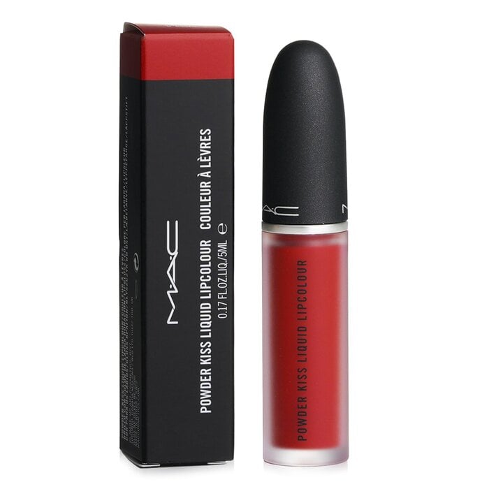 أحمر شفاه سائل Powder Kiss - # Rhythm 'N' Roses 5ml/0.17oz من MAC - صورة 2