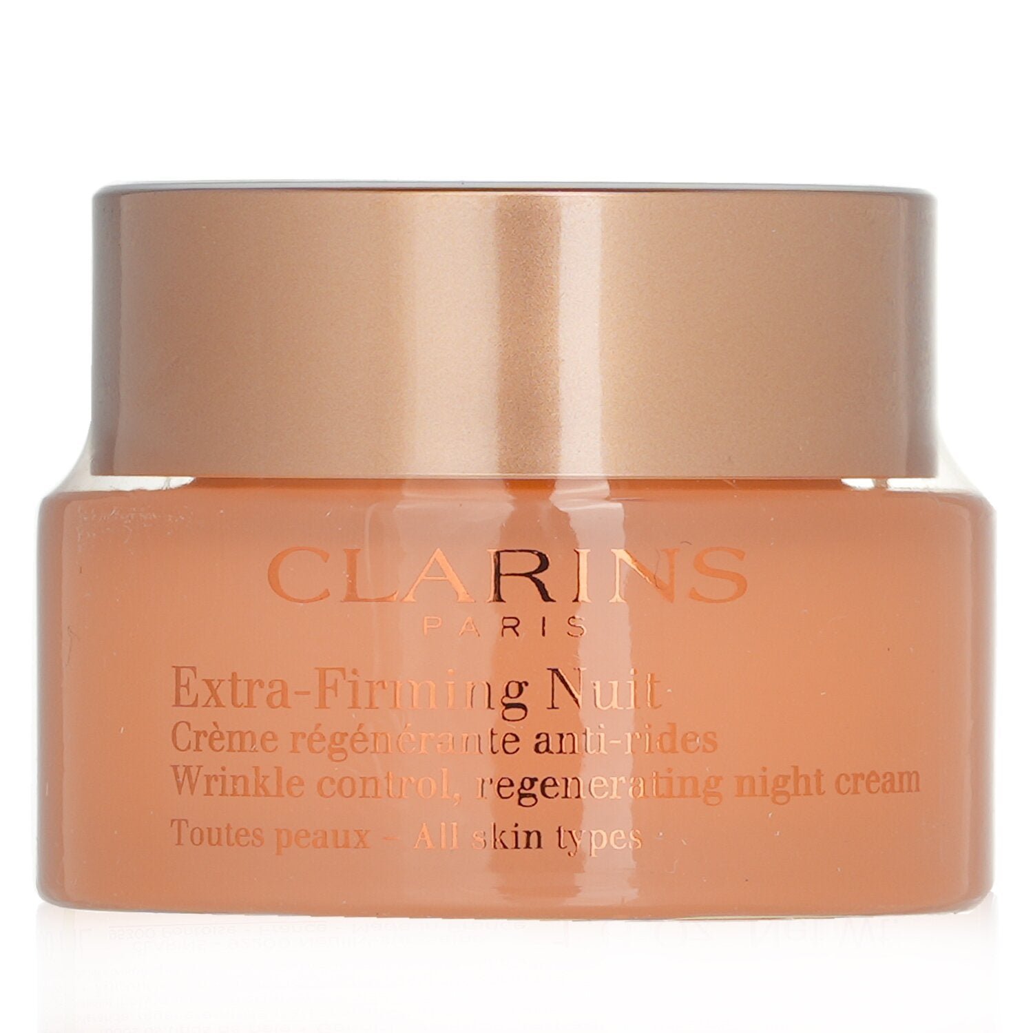 Extra-Firming Nuit Wrinkle Control, Regenerating Night Cream - All Skin Types by Clarins - Image 1