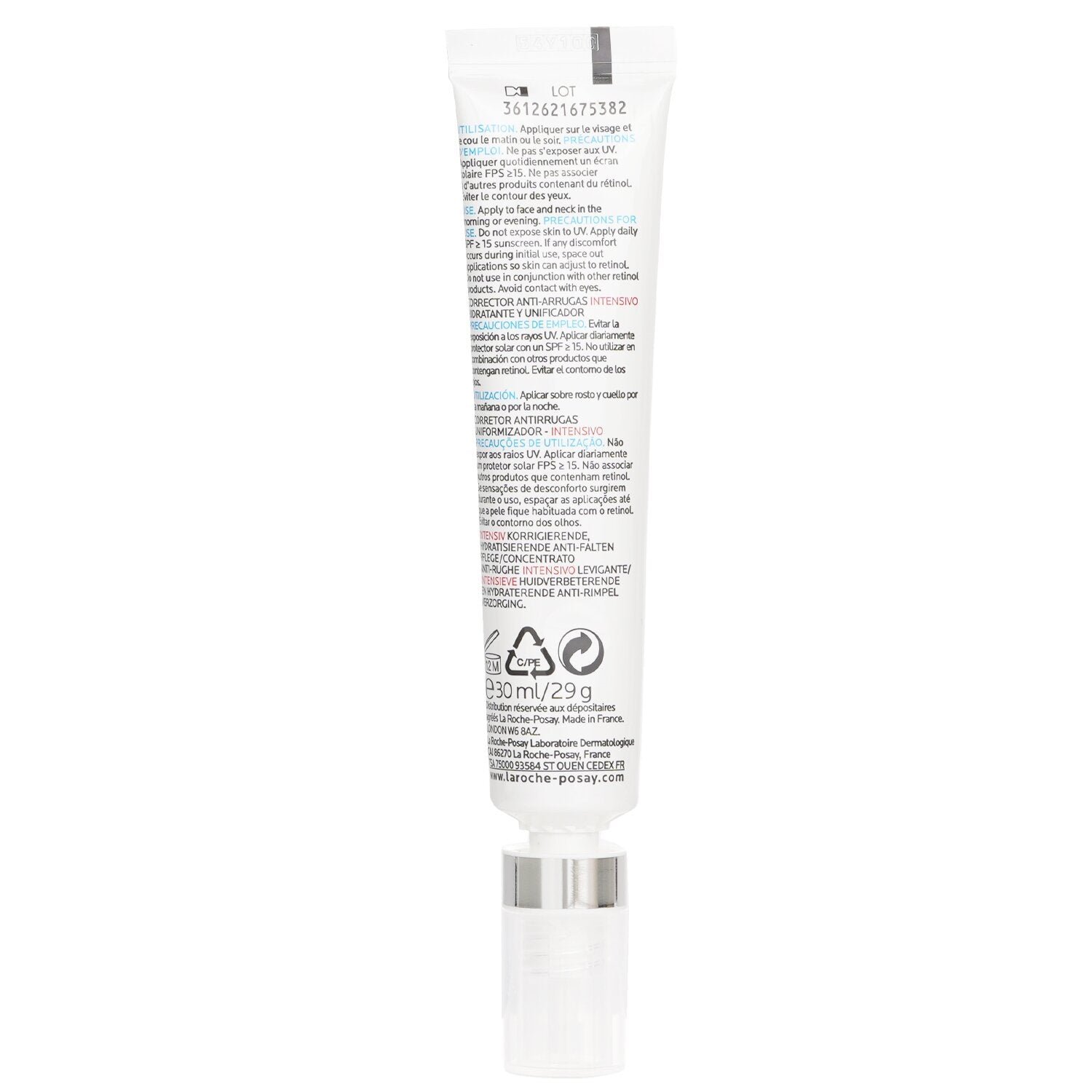 محلول مكثف مضاد لآثار التقدم بالسن Redermic Retinol من La Roche Posay - صورة 3