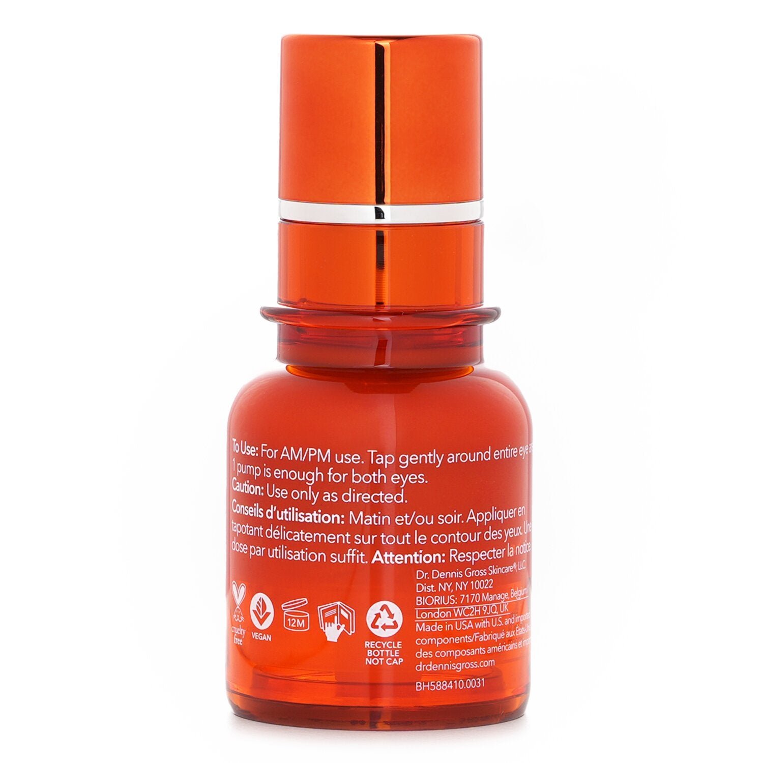 Vitamin C Lactic Firm & Bright Eye Treatment by Dr Dennis Gross - Image 3