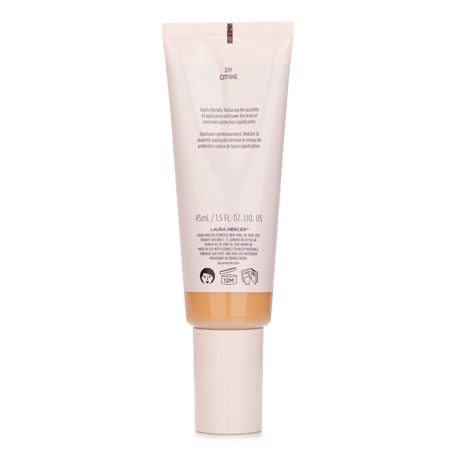 Tinted Moisturizer Natural Dewy - # 2W Citrine من Laura Mercier - صورة 3