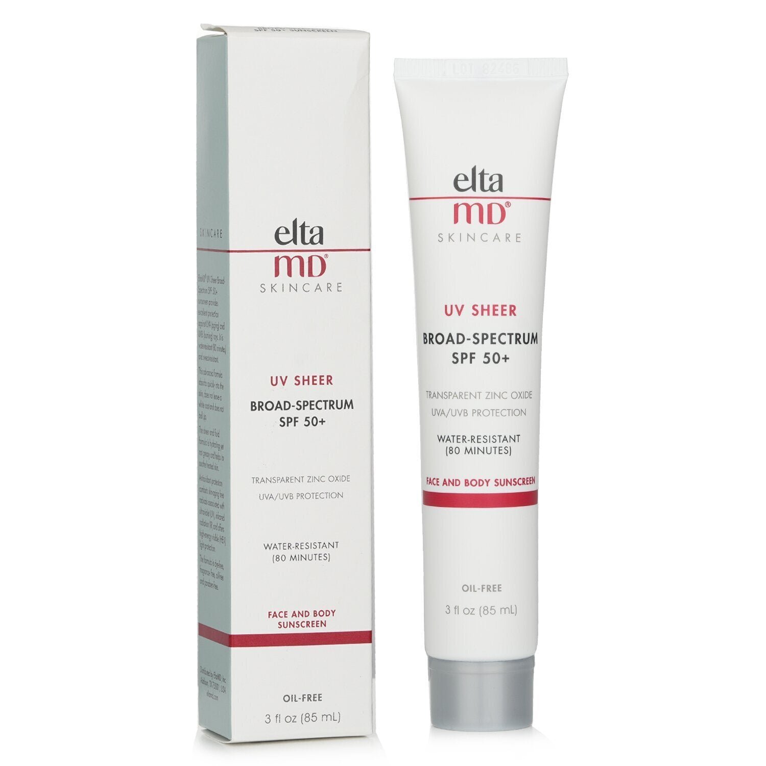 UV Sheer Broad-Spectrum SPF 50+ Sunscreen (For Face and Body) by EltaMD - Image 2