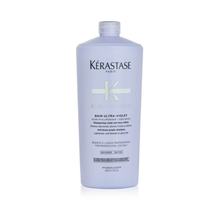 شامبو أرجواني مضاد للون النحاسي Blond Absolu (للشعر الفاتح والأشقر والرمادي) 1000ml/34oz من Kerastase - صورة 1