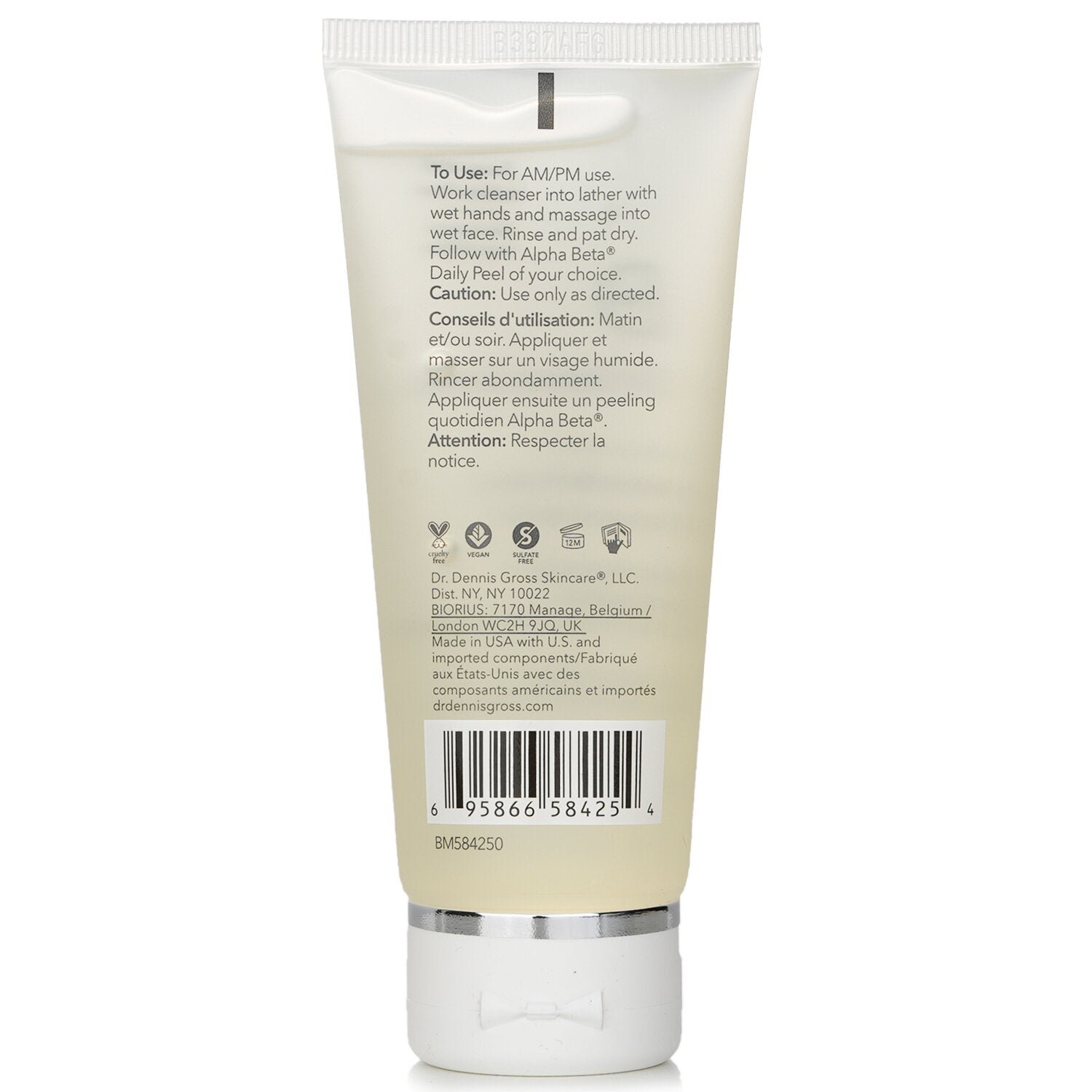 Alpha Beta AHA/BHA Daily Cleansing Gel by Dr Dennis Gross - Image 3