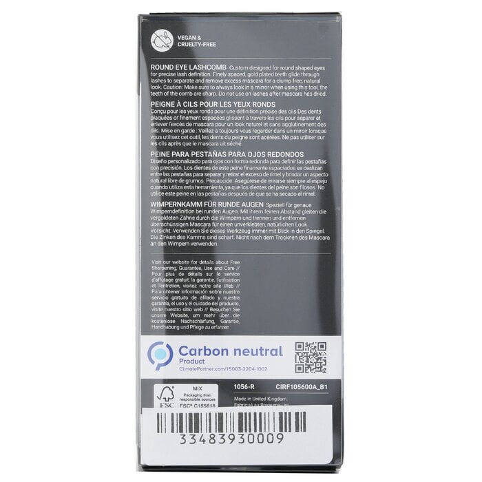 مشط رموش دائري 1056 - R 1pc من Tweezerman - صورة 3