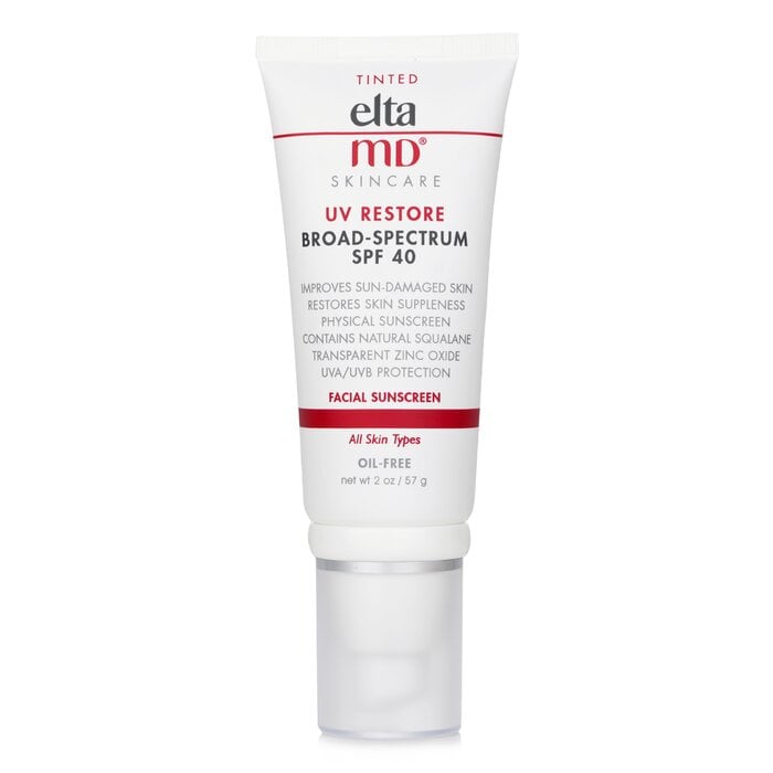 UV Restore Physical Facial Sunscreen SPF 40 - Tinted(Exp. Date 30 June 2026) 48g/1.7oz by EltaMD - Image 1