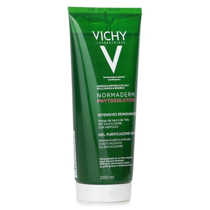 جل مطهر مكثف Normaderm Phytosolution (للبشرة الزيتية والعرضة للشوائب والحساسة) 200ml/6.76oz من فيشي - صورة 2