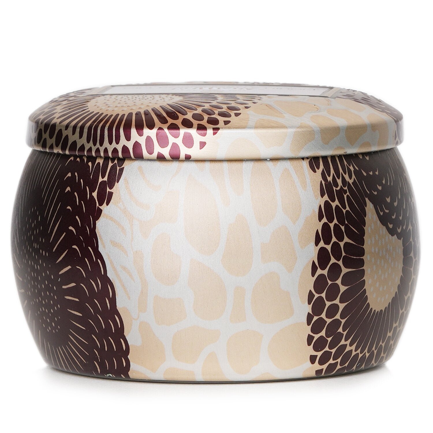 شمع قصديري صغير - Gilt Pomander & Hinoki من Voluspa - صورة 3