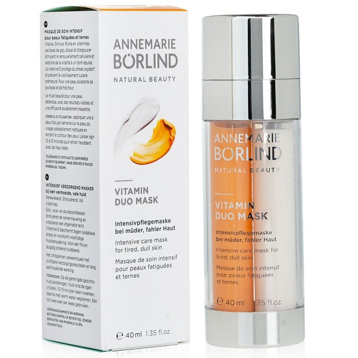 Vitamin Duo Mask - Intensive Care Mask For Tired & Dull Skin 40ml/1.35oz by Annemarie Borlind - Image 2