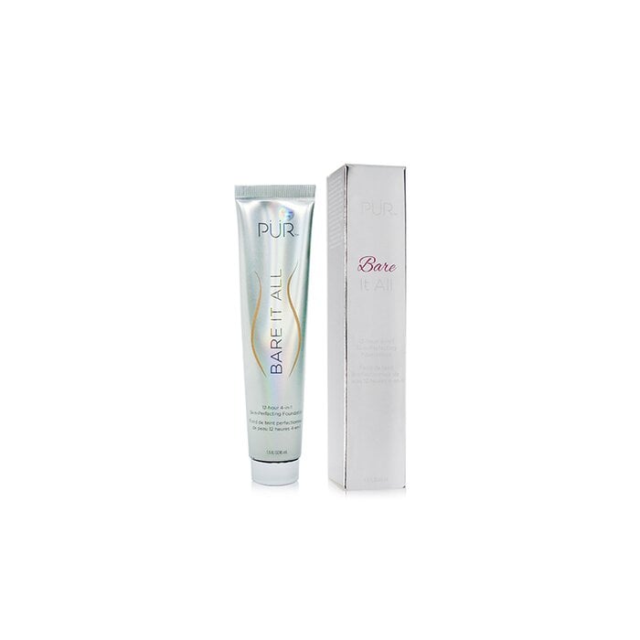 أساس مكمل للبشرة 4 بـ1 Bare It All يدوم 12 ساعة - # ذهبي غامق 45ml/1.5oz من PUR (PurMinerals) - صورة 4