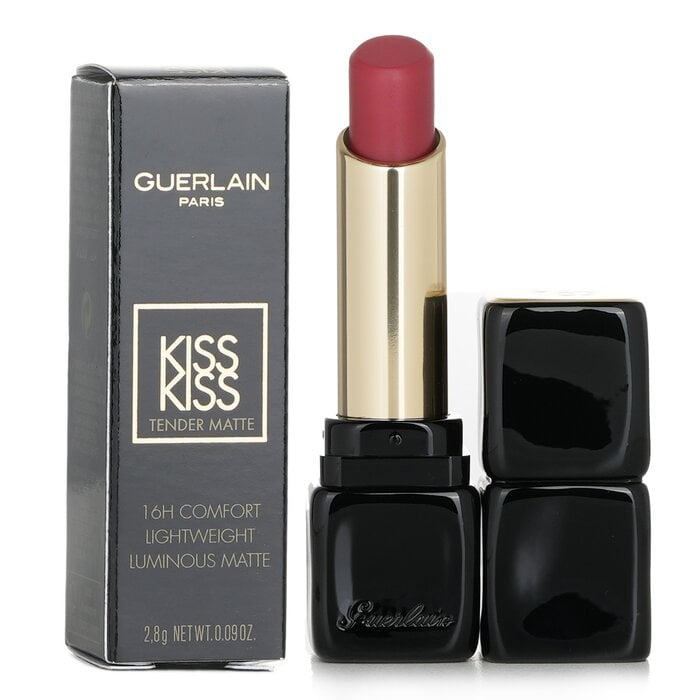 Kisskiss Tender Matte Lipstick - # 214 Romantic Nude 2.8g/0.09oz by Guerlain - Image 2