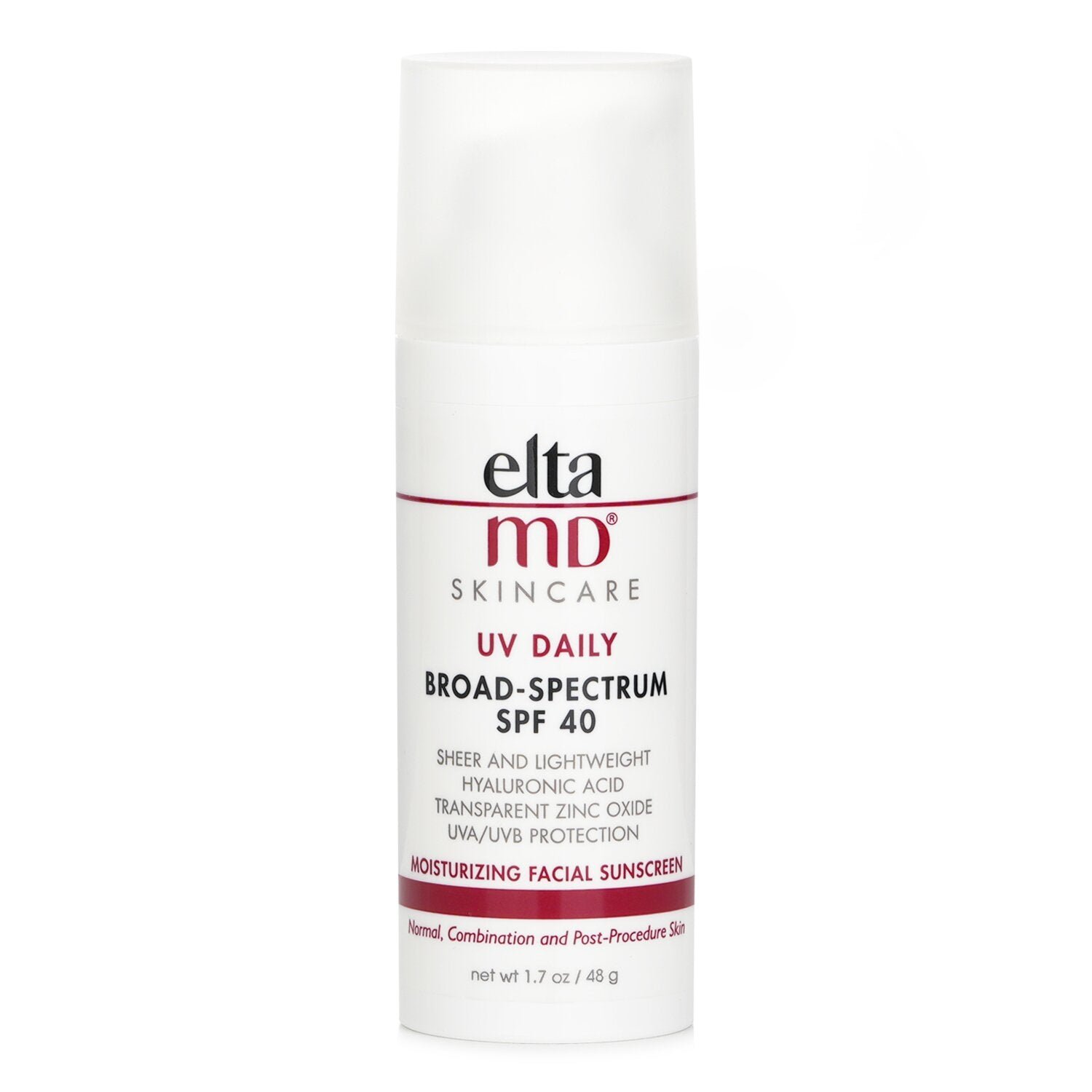 UV Daily Moisturizing Facial Sunscreen SPF 40 -(Packaging Random Pick) من EltaMD - صورة 1